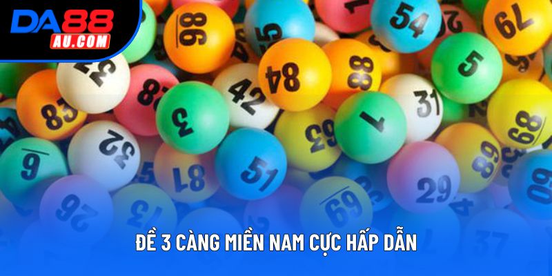 Đề 3 càng miền Nam cực hấp dẫn